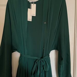 Abaya, Long elegant dress with matching belt and jacket